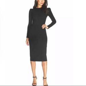 DRESS THE POPULATION NADIA MIDI DRESS-NWT large